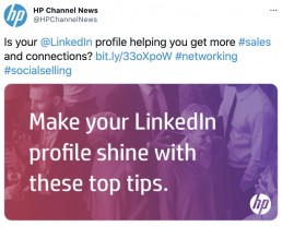 HP Channel Twitter