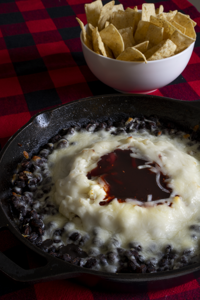 Raspberry Black Bean Dip