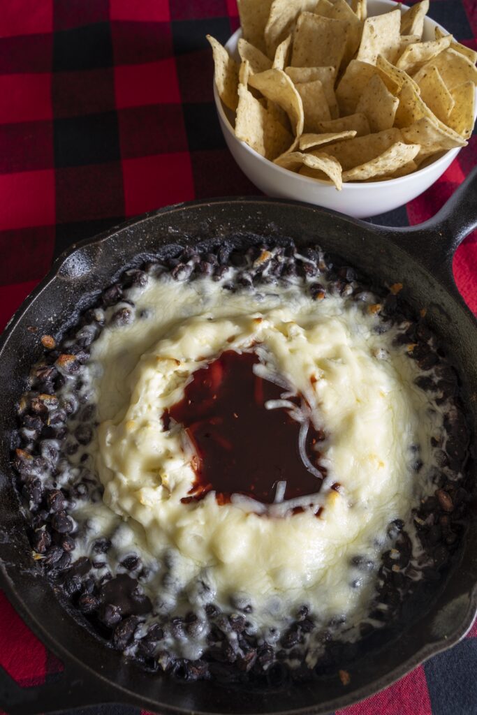 Raspberry Black Bean Dip