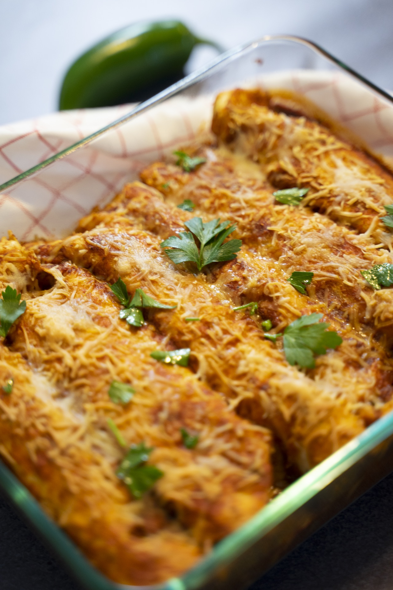 Crab Enchiladas