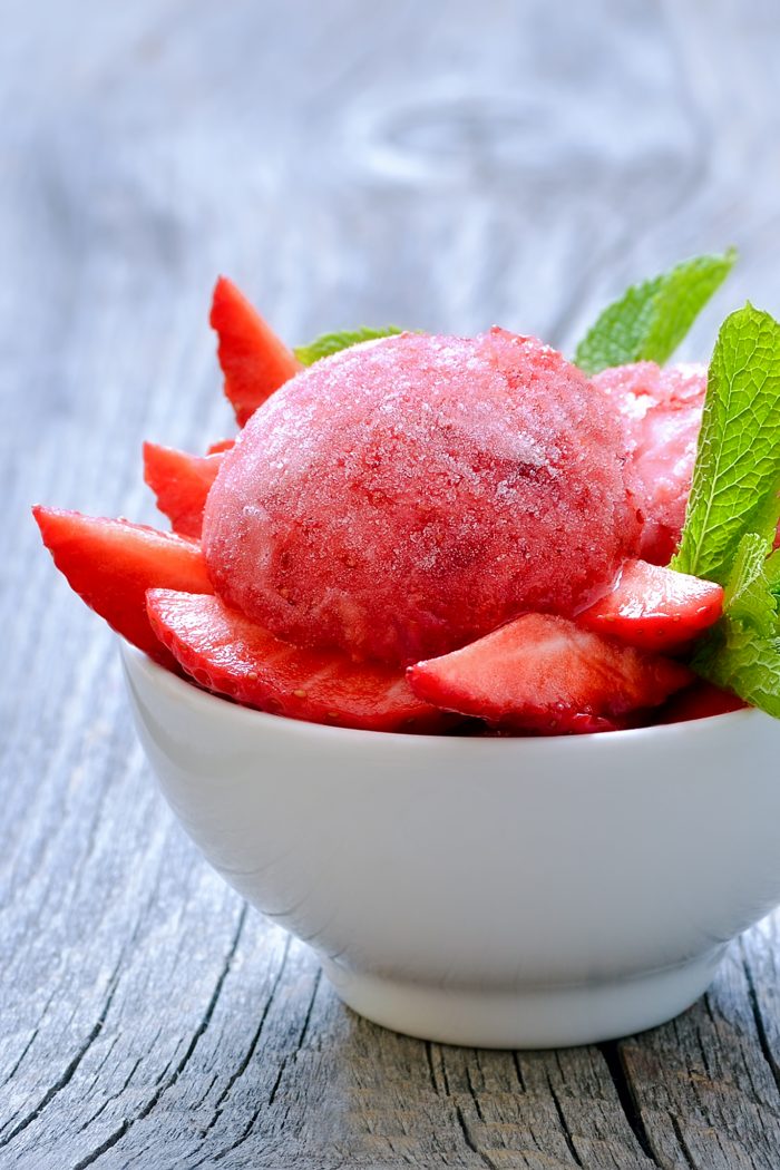 Strawberry Sorbet