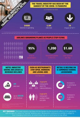 COVID-19 Travel Infographic