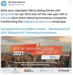 HP Tech Ventures Twitter
