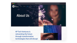 HP Tech Ventures - About