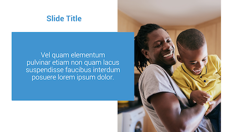A picture containing text, person, indoor, father and son