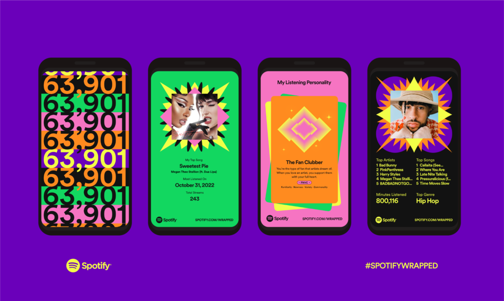 Spotify maximalism design