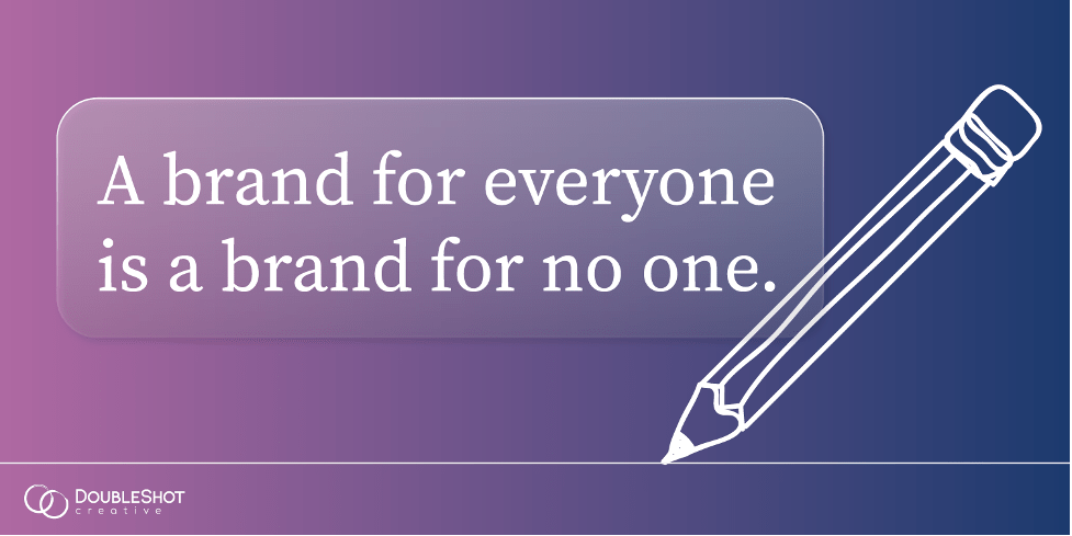 5 branding mistakes even smart companies make (and how to fix them) 2 purple background with quote over it and pencil line drawing