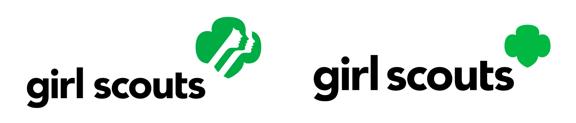 Girl Scouts 2022 Logo Before After